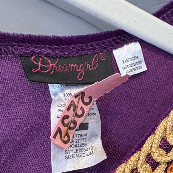 Dreamgirl Red and Purple Medieval Dresses - Picture 8 of 11